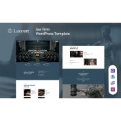 Locourt - Lawyer And Attorney WordPress Elementor Theme