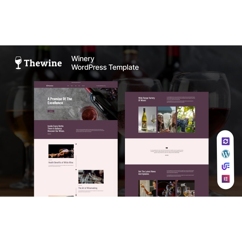 The Wine - Wine & Winery WordPress Theme