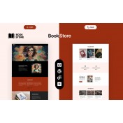 Book Store - Book Author WordPress Elementor Theme