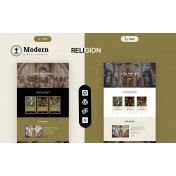 Modern - Church And Religion WordPress Elementor Theme