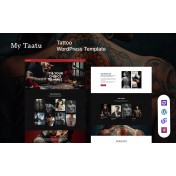 My Taatu - Tattoos Artist WordPress Elementor Theme