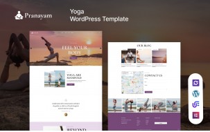 Pranayam - Yoga And Meditation WordPress Elementor Theme