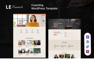 Letrainer - Life Coach WordPress Elementor Theme