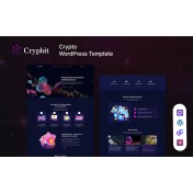 Crypbit - Bitcoin And Cryptocurrency WordPress Theme
