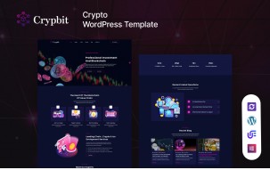 Crypbit - Bitcoin And Cryptocurrency WordPress Theme