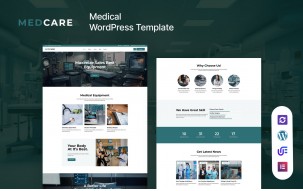 Medcare - Medical Equipment WordPress Elementor Theme