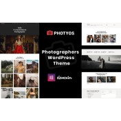 Photyos - Photographers WordPress Theme