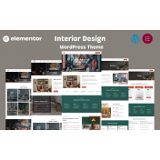 Furniture & Interior Design Elementor WordPress Theme