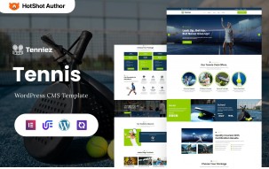 Tenniez - Tennis And Sports Club WordPress Elementor Theme