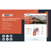 Nestint - Architecture & Interior Design Wordpress Theme