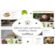 Rafta - Cakes and Sweets WordPress Theme
