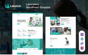 Labstick - Laboratory And Science Research WordPress Elementor Theme