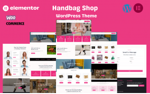 Handbag Shop WooCommerce Elementor WordPress Theme