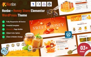Honbe - Honey Store WordPress Theme