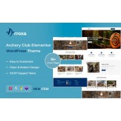 Arroxa &ndash; Archery Club Elementor WordPress Theme