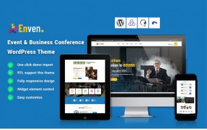 Enven - Event & Business Conference WordPress Theme