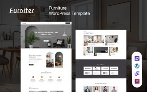 Furniter - Furniture Manufacturing And Interior Decor WordPress Elementor Theme