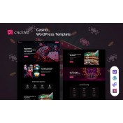 Caceno - Casino And Gambling WordPress Elementor Theme