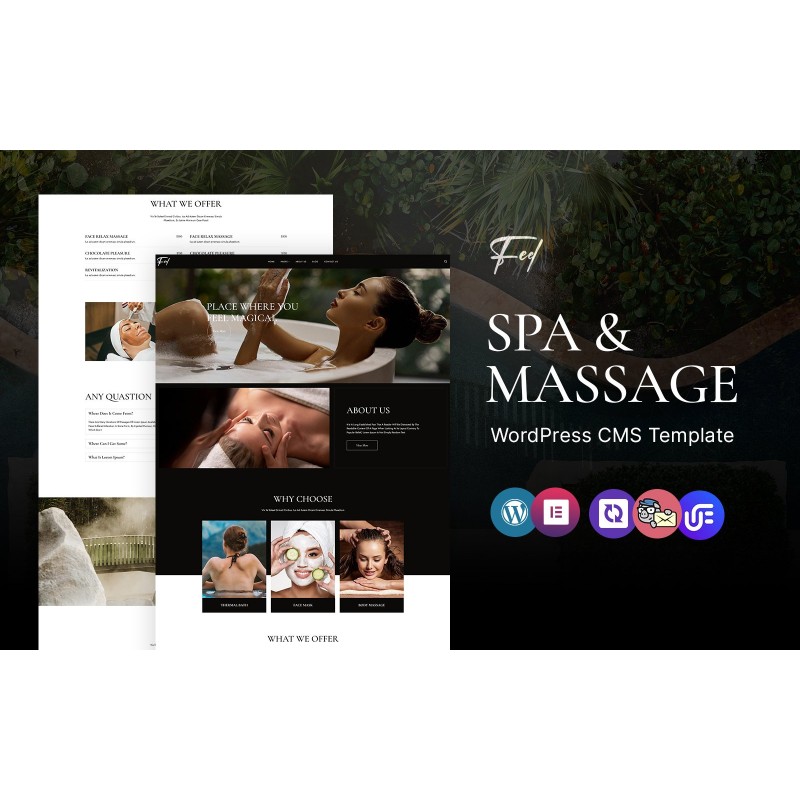Feel - Spa And Wellness WordPress Elementor Theme