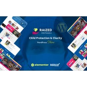 Raized - Non-Profit Charity Organization WordPress Theme