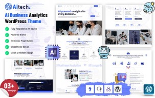 Aitach - Ai Business Analytics WordPress Theme