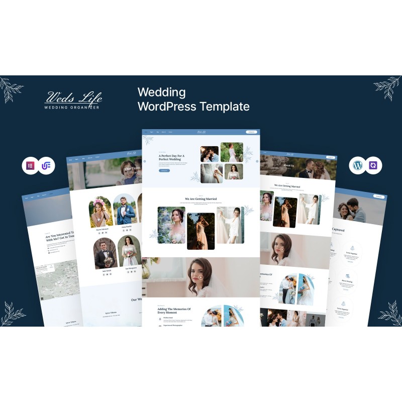 Wedslife - Wedding Studio And Wedding Planner WordPress Theme