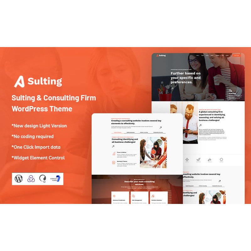 Sulting - Consulting Firm WordPress Theme