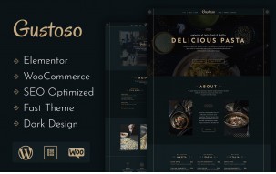 Gustoso Restauant WordPress Theme