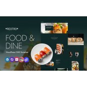 Restro -Cooking School And Restaurant Multipurpose WordPress Elementor Theme