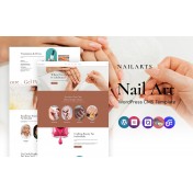 Nailart - Nail Polish And Remover WordPress Elementor Theme