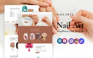 Nailart - Nail Polish And Remover WordPress Elementor Theme