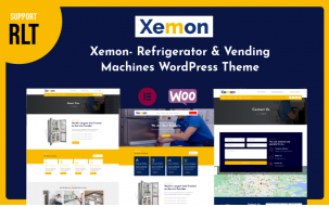 Xemon- Refrigerator & Vending Machines WordPress Theme