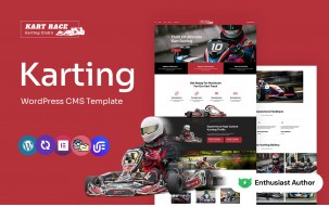 kartrace - Karting Club Multipurpose WordPress Elementor Theme