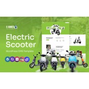 E-Bike - Electric Vehicle And Charging Station Multipurpose WordPress Elementor Theme