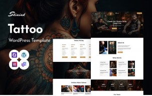 Skinink - Tattoo Artist Multipurpose WordPress Elementor Theme