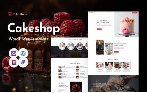 Cake House - Cakery WordPress Elementor Theme