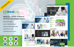 Medicot - Health Care & Medical WordPress Theme