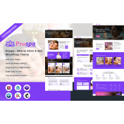 Prospa - Beauty Salon & Spa WordPress Theme