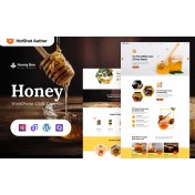 Honnybee - Honey Store And Honey Farm WordPress Elementor Theme
