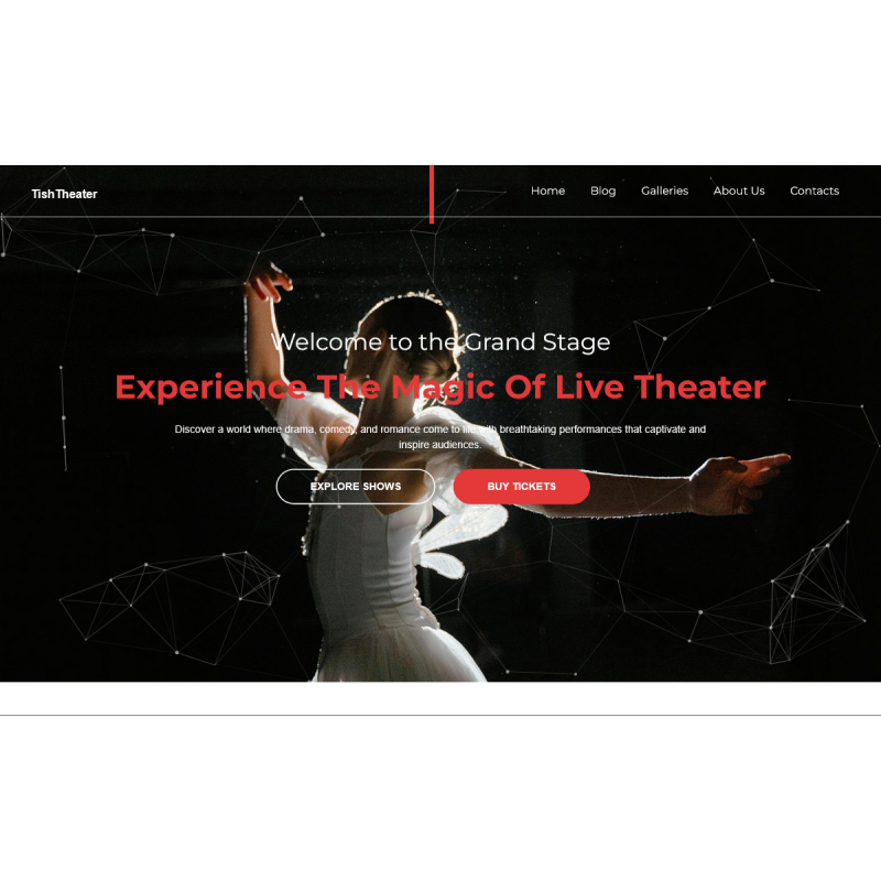 TishTheater - Theater WordPress Theme