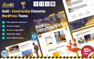 Andii - Construction Elementor WordPress Theme