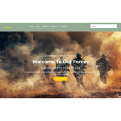 TishArmy - Army WordPress Theme