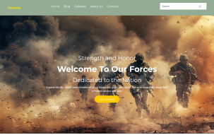 TishArmy - Army WordPress Theme