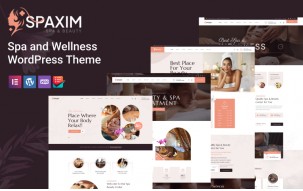 Spaxim - Spa and Wellness WordPress Theme
