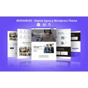 Resources - Digital Agency WordPress Theme