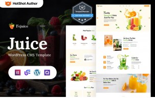 Fejuice - Fruit juice And liquid WordPress Elementor Theme