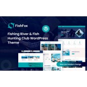 Fishfox &ndash; Fishing River & Fish Hunting Club WordPress Theme