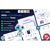 Aidelta - AI Text Generator WordPress Theme