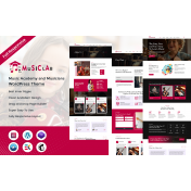 Musiclab - Music Academy and Musicians WordPress Theme