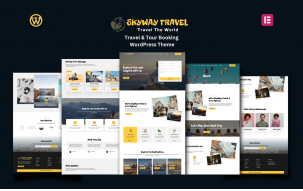 SkyWay - Travel and Tour Booking WordPress Theme